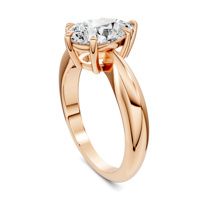 Nora Tapered Solitaire Ring