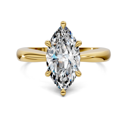 Nora Tapered Solitaire Ring