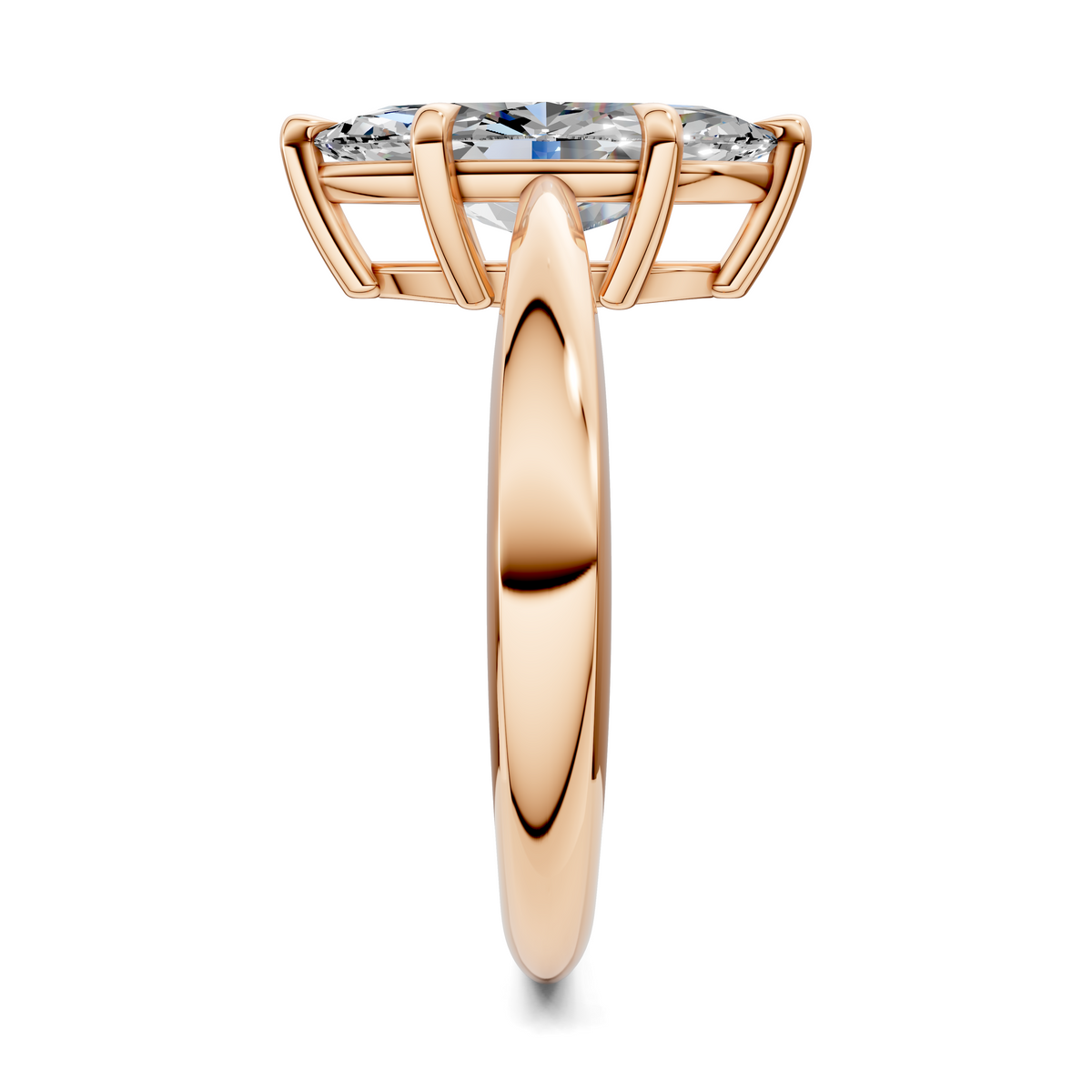 Nora Tapered Solitaire Ring
