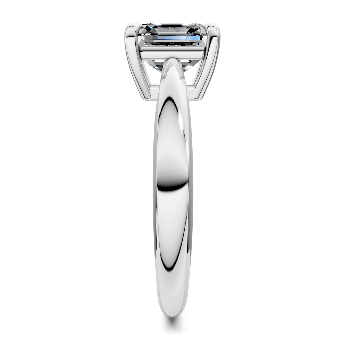 Nora Tapered Solitaire Ring