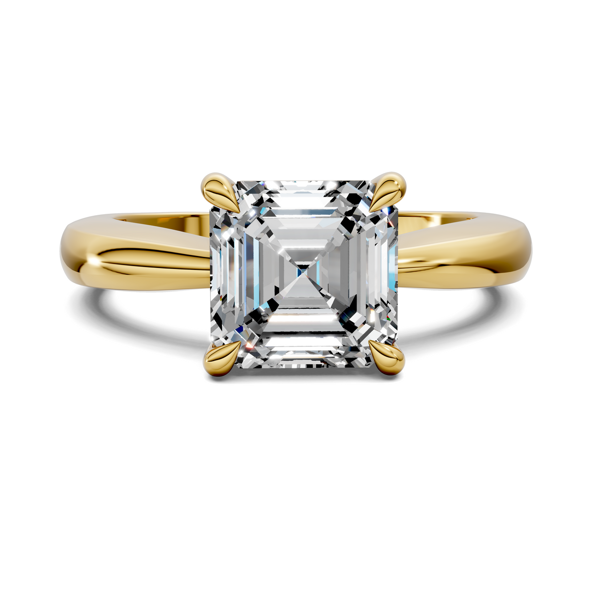 Nora Tapered Solitaire Ring