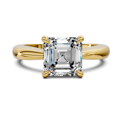 Nora Tapered Solitaire Ring