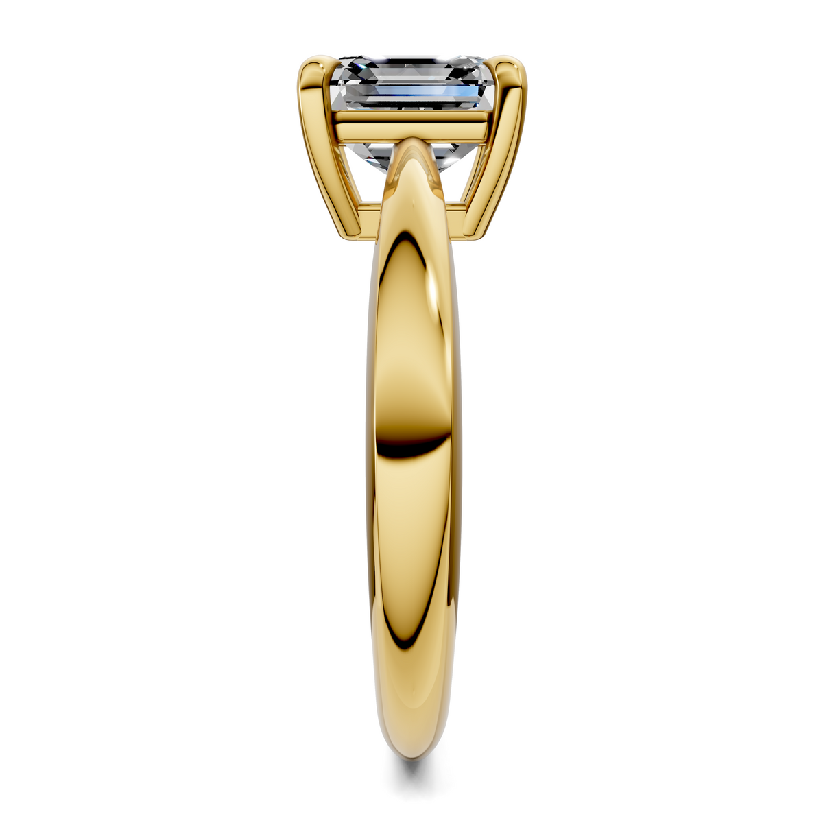 Nora Tapered Solitaire Ring