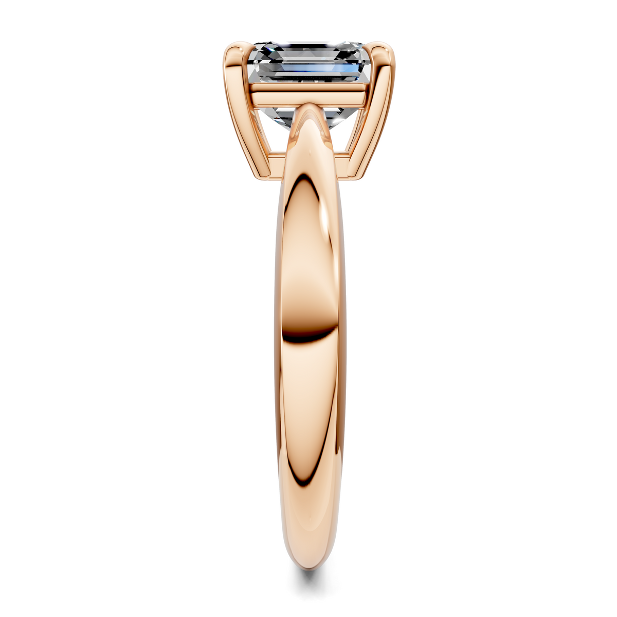 Nora Tapered Solitaire Ring