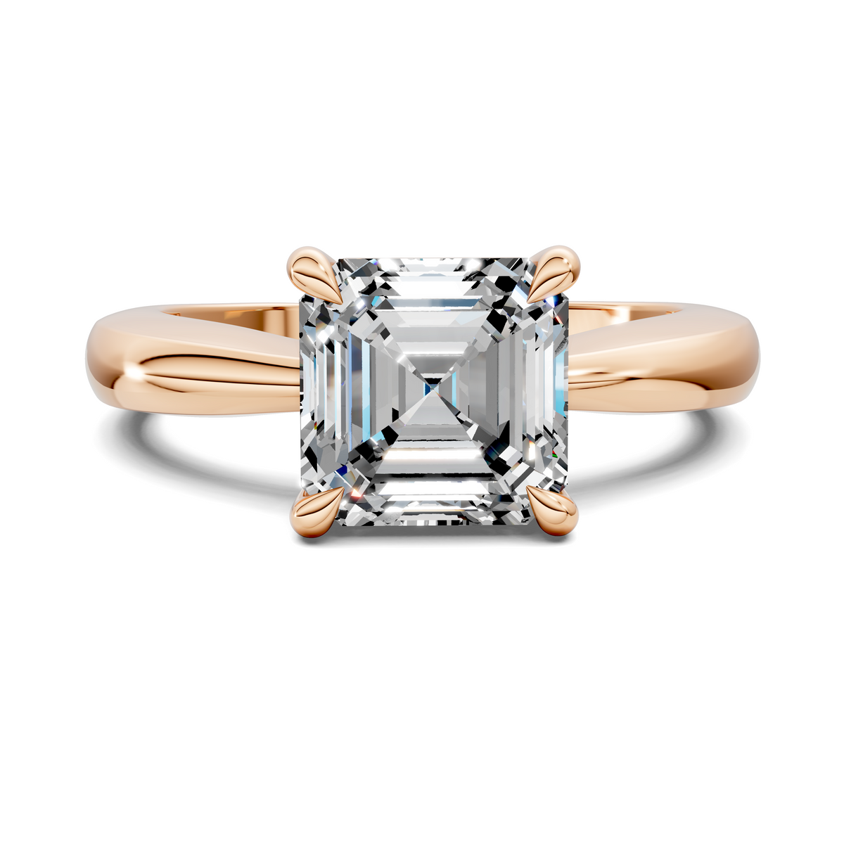 Nora Tapered Solitaire Ring