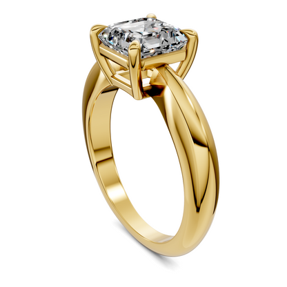 Nora Tapered Solitaire Ring