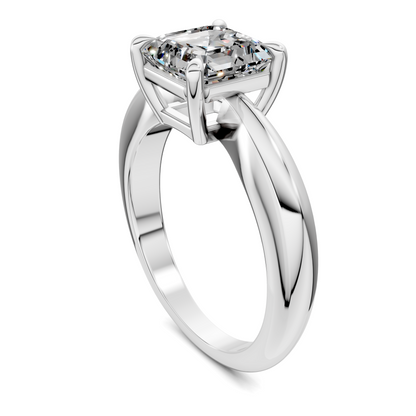 Nora Tapered Solitaire Ring