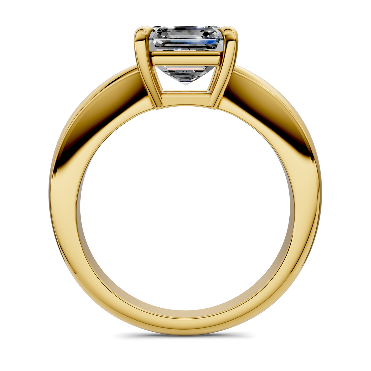 Nora Tapered Solitaire Ring