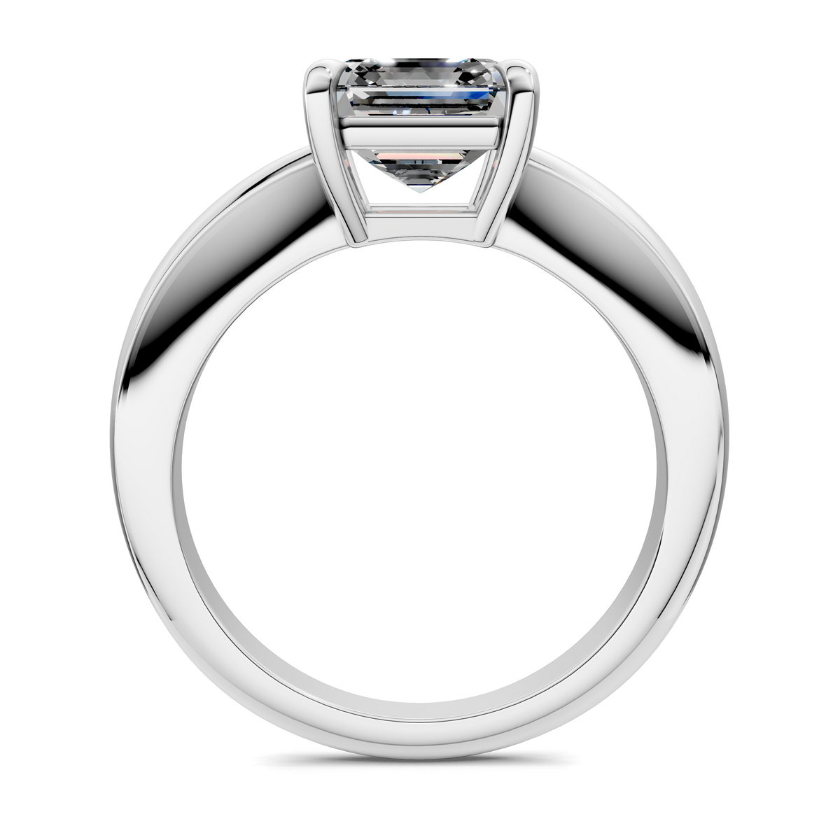 Nora Tapered Solitaire Ring