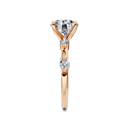 Justice Round Accent Ring