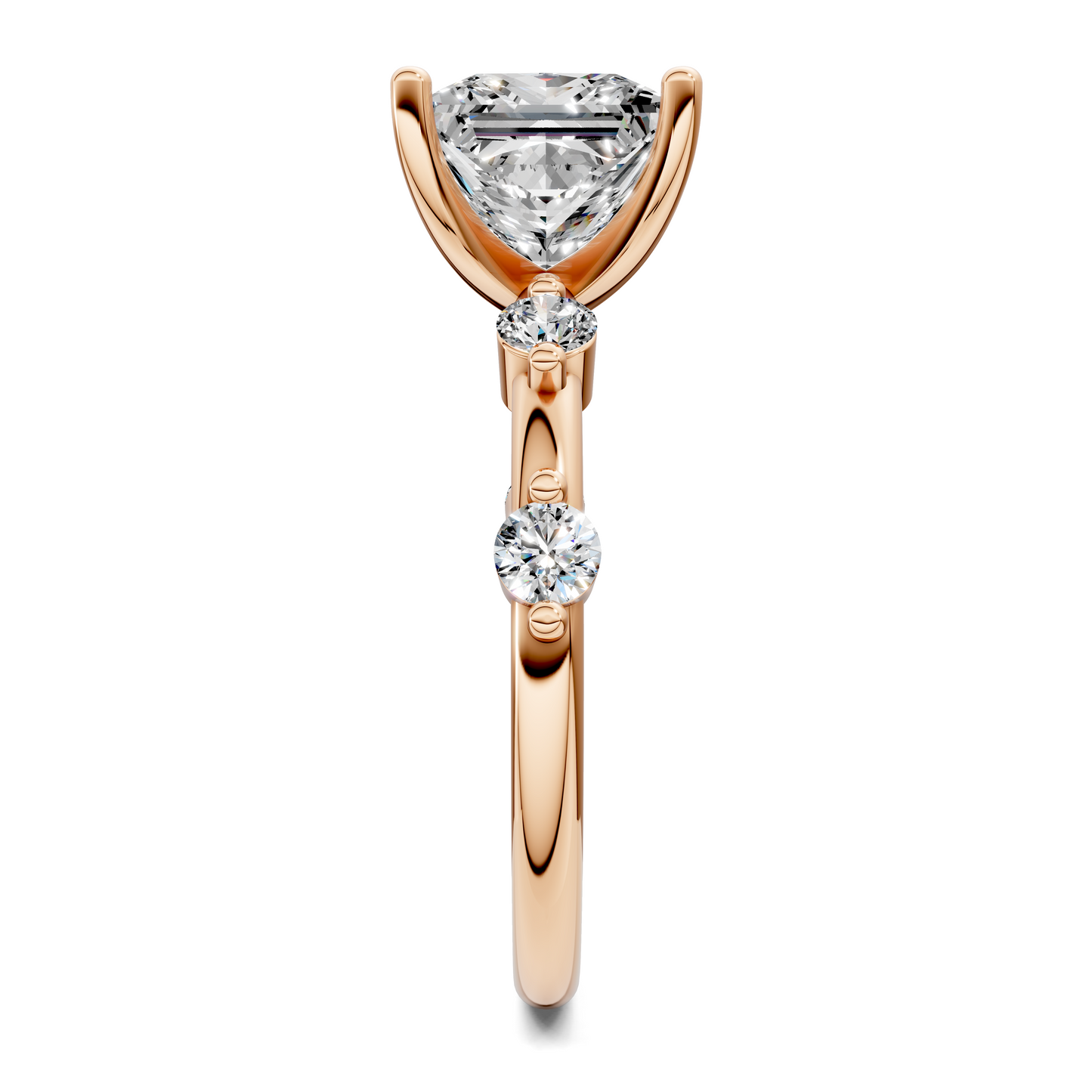 Justice Round Accent Ring