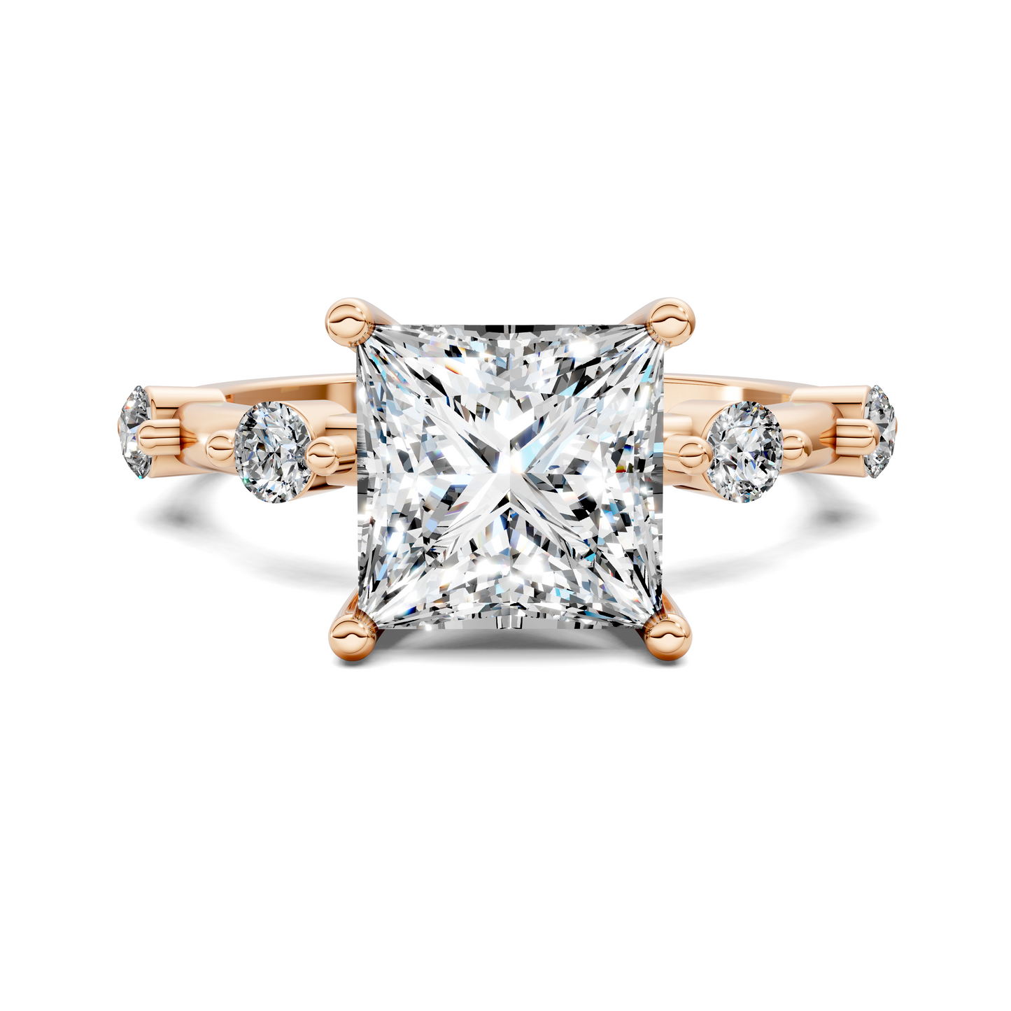 Justice Round Accent Ring