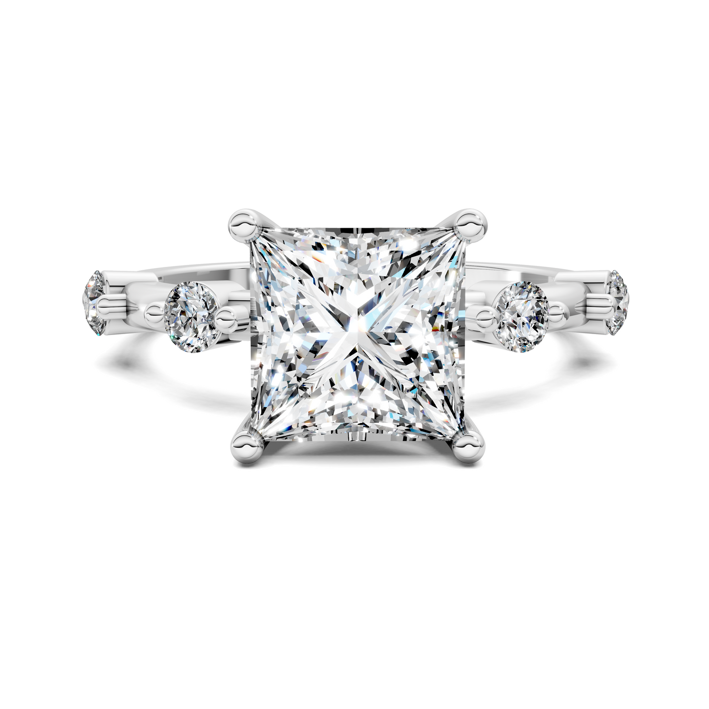 Justice Round Accent Ring