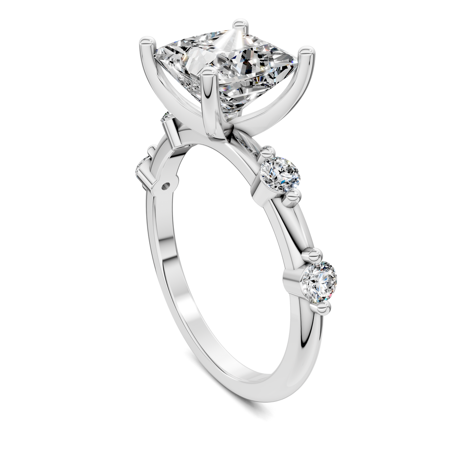 Justice Round Accent Ring
