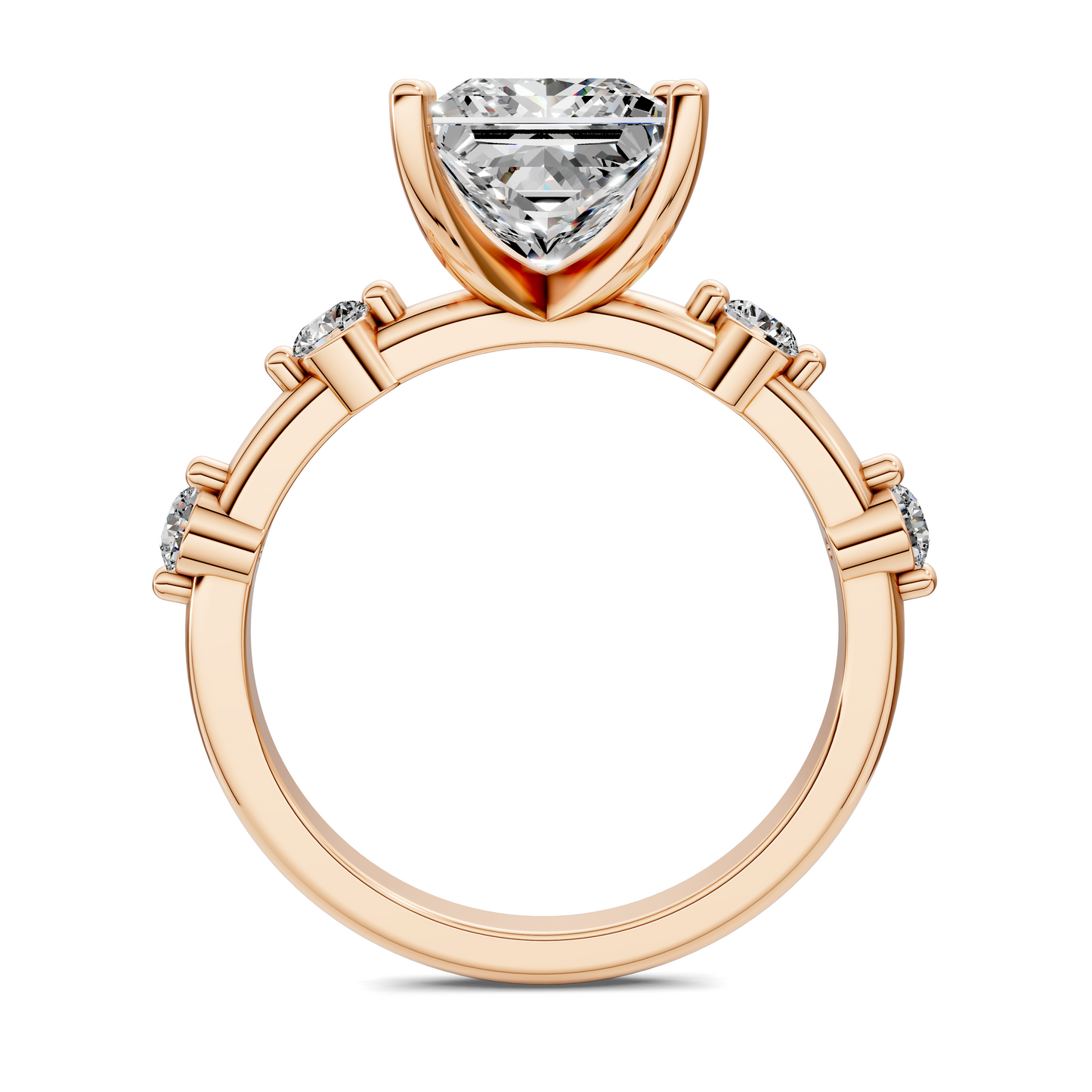Justice Round Accent Ring