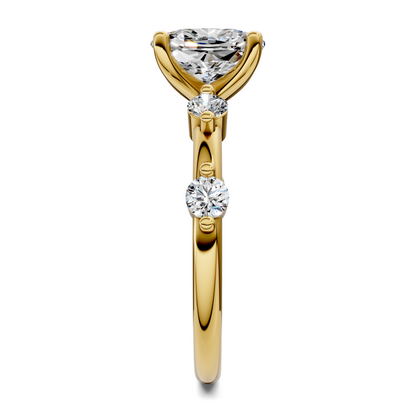Justice Round Accent Ring