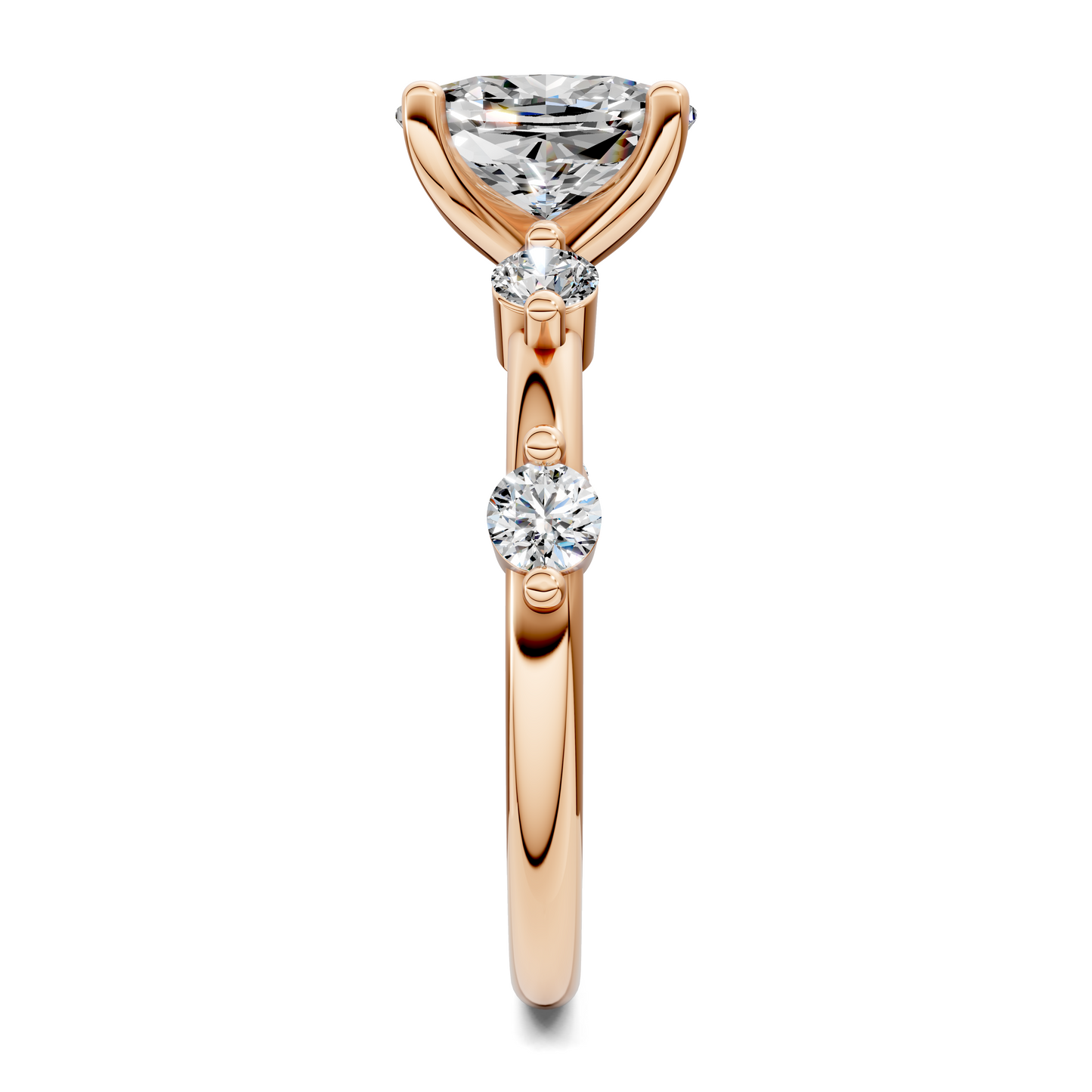 Justice Round Accent Ring