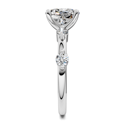 Justice Round Accent Ring