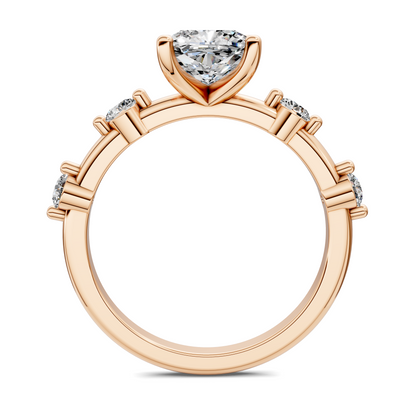 Justice Round Accent Ring