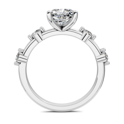 Justice Round Accent Ring