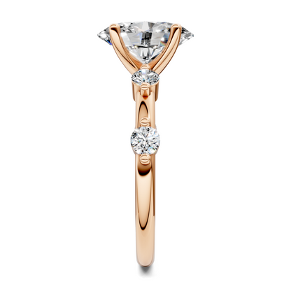 Justice Round Accent Ring