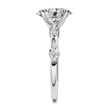 Justice Round Accent Ring