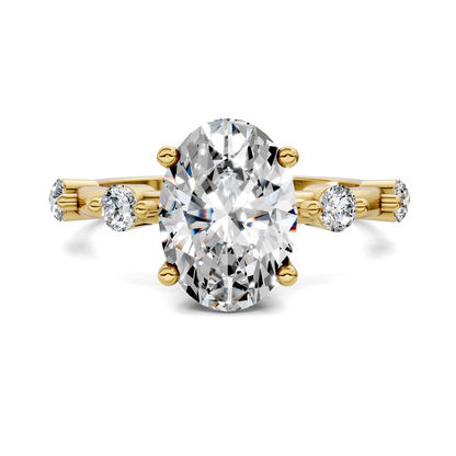 Justice Round Accent Ring