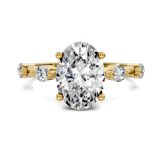 Justice Round Accent Ring