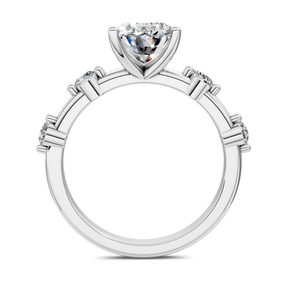 Justice Round Accent Ring