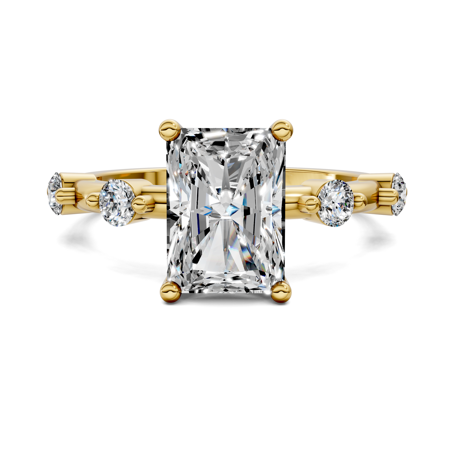 Justice Round Accent Ring