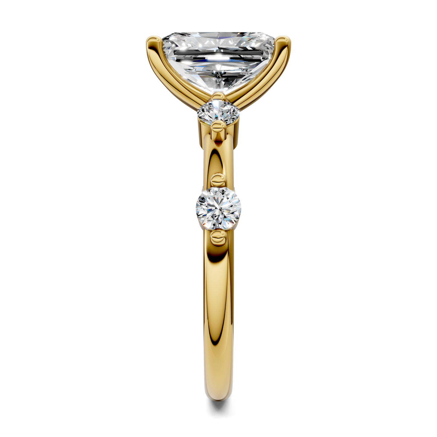 Justice Round Accent Ring
