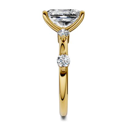 Justice Round Accent Ring