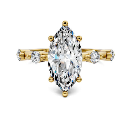 Justice Round Accent Ring