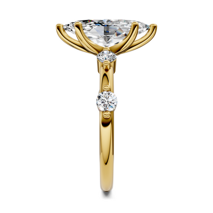 Justice Round Accent Ring