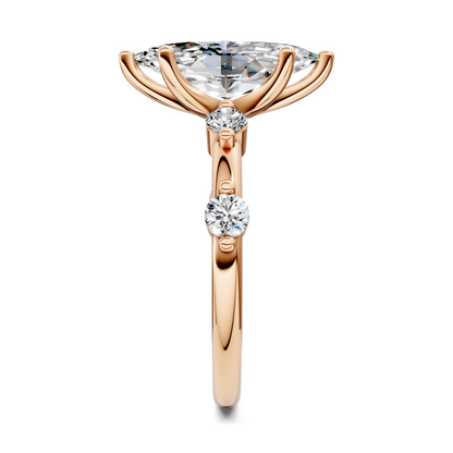 Justice Round Accent Ring