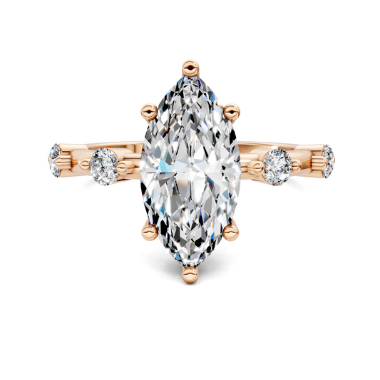 Justice Round Accent Ring