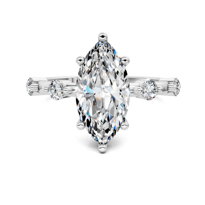 Justice Round Accent Ring