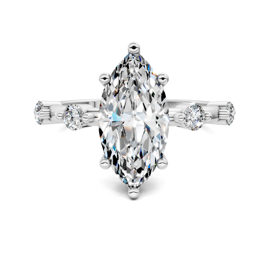 Justice Round Accent Ring