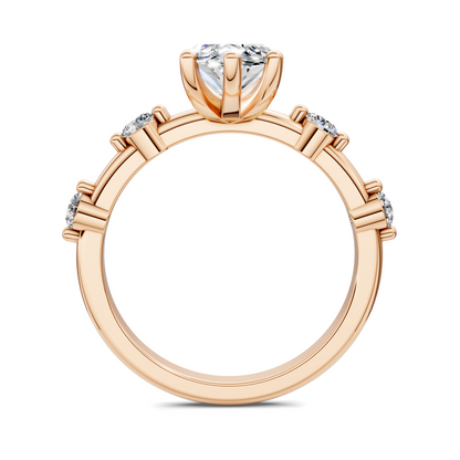 Justice Round Accent Ring