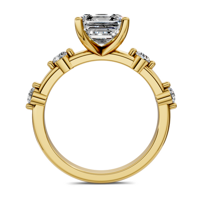 Justice Round Accent Ring