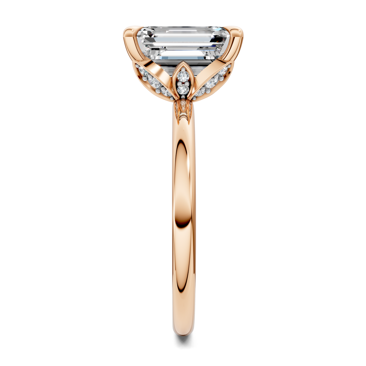 Solana Leaf Accent Ring