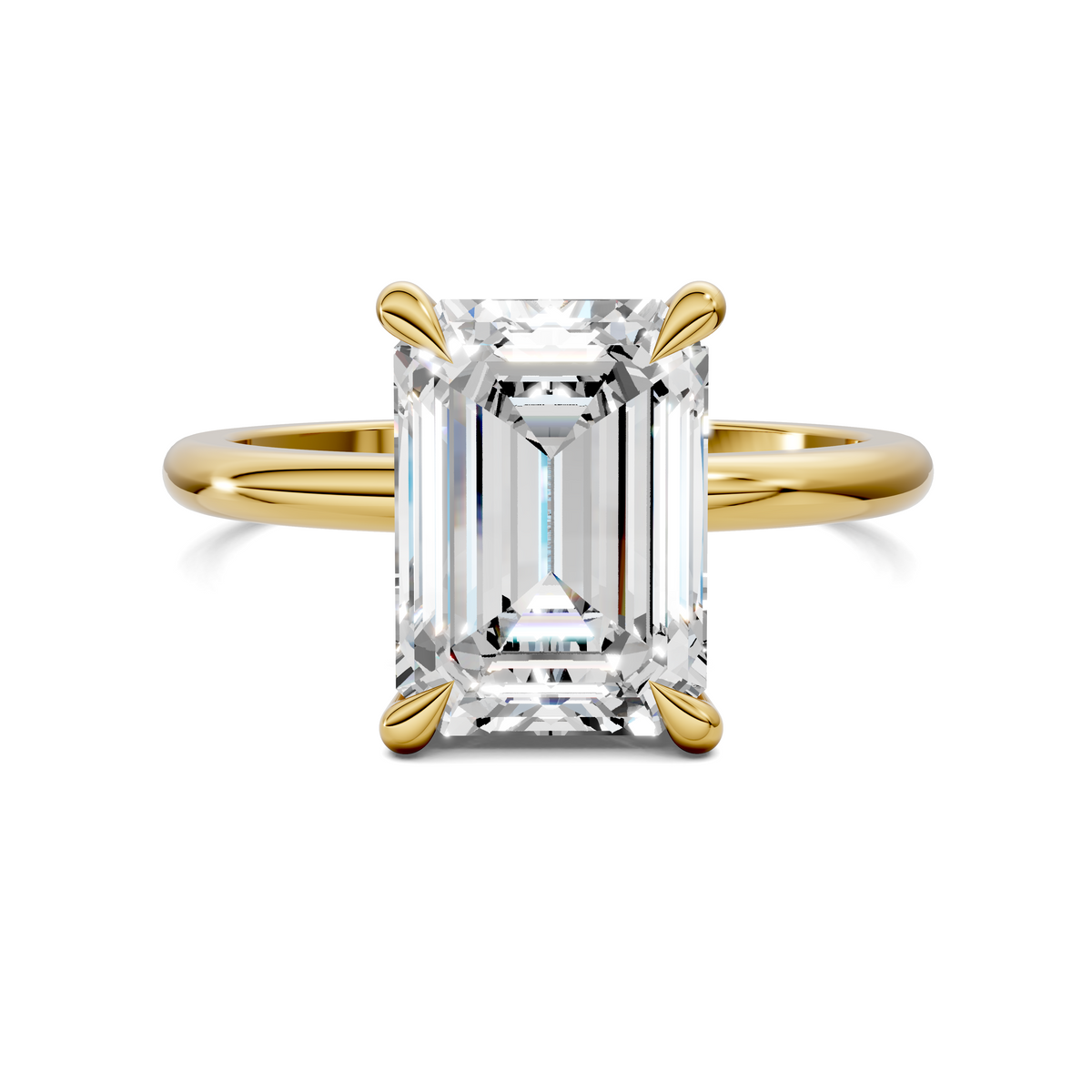 Solana Leaf Accent Ring