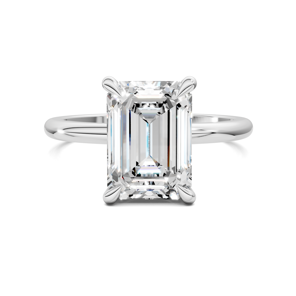 Solana Leaf Accent Ring