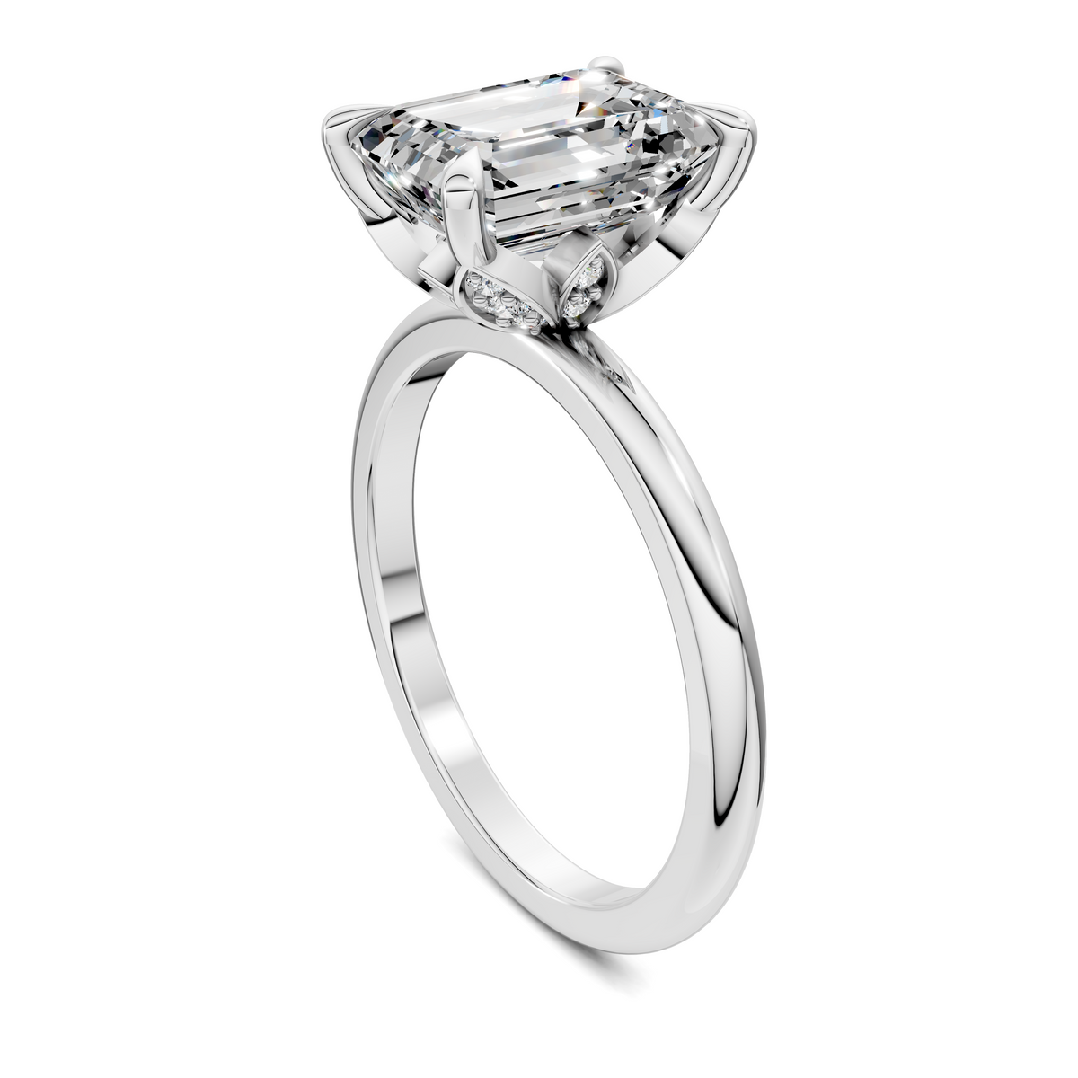 Solana Leaf Accent Ring