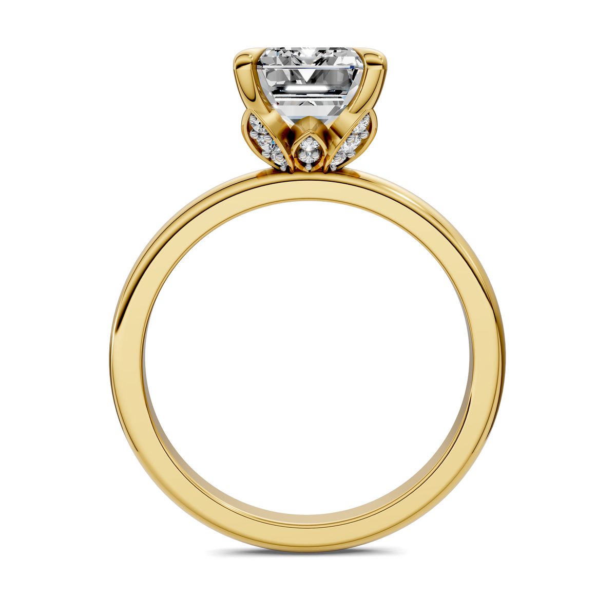 Solana Leaf Accent Ring