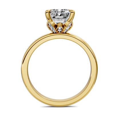 Solana Leaf Accent Ring
