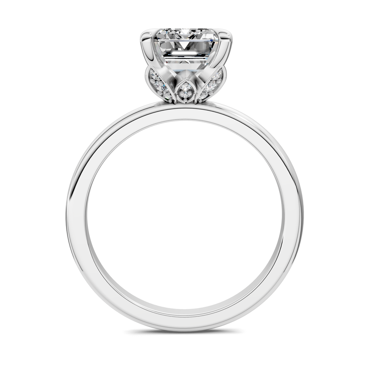Solana Leaf Accent Ring