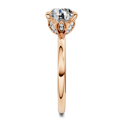 Solana Leaf Accent Ring