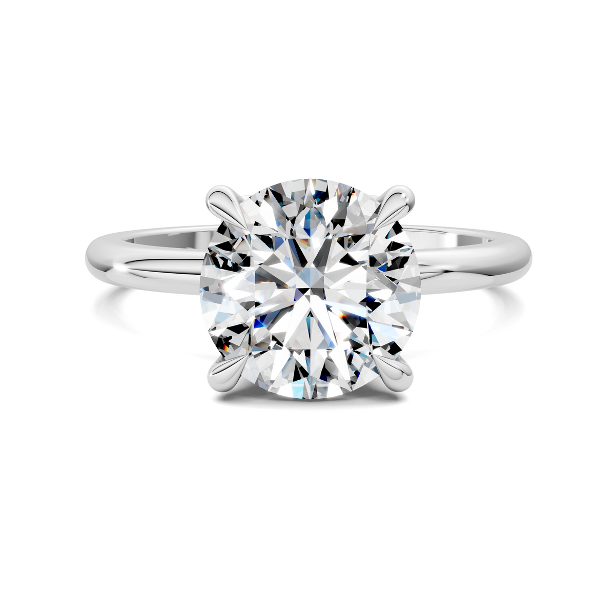 Solana Leaf Accent Ring