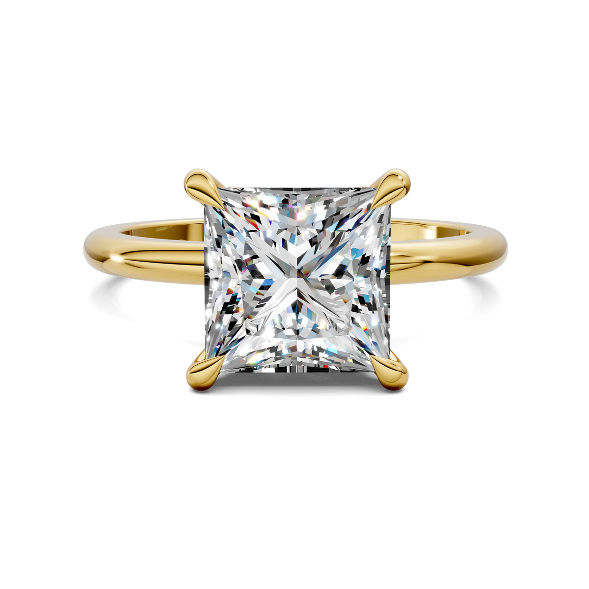 Solana Leaf Accent Ring